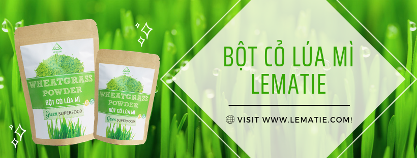 Bột Cỏ Lúa Mì Lematie